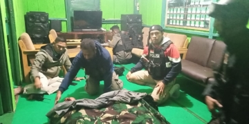KKB Serang Anggota TNI/Polri Saat Pengamanan Sholat Teraweh di Puncak Jaya