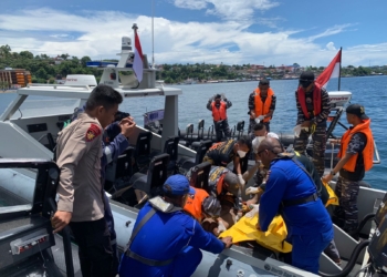 Tenggelam di Holtekamp, Kristian Akhirnya Ditemukan Tim SAR Gabungan Pagi Tadi