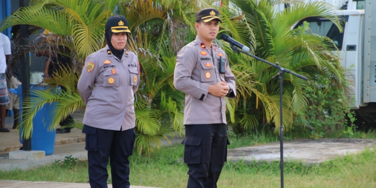 Polres Merauke Lakukan Penjemputan Jenazah Almarhum Briptu Meizyard Elisa Indey