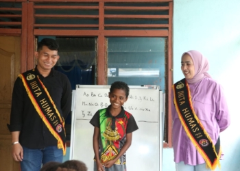 Duta Humas Polda Papua Sosialisasikan Program Binmas Noken