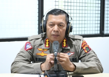 Dir Lantas Polda Papua Jadi di Narasumber Pada Program Polisi Menyapa, Bahas Kesiapan Sarana Prasarana Jelang Arus Mudik
