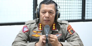 Dir Lantas Polda Papua Jadi di Narasumber Pada Program Polisi Menyapa, Bahas Kesiapan Sarana Prasarana Jelang Arus Mudik