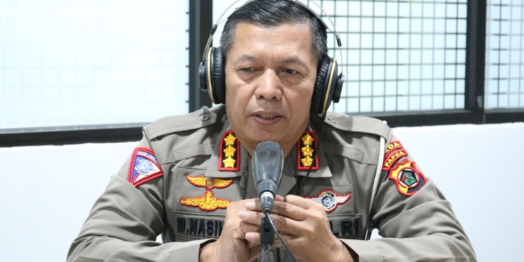 Dir Lantas Polda Papua Jadi di Narasumber Pada Program Polisi Menyapa, Bahas Kesiapan Sarana Prasarana Jelang Arus Mudik