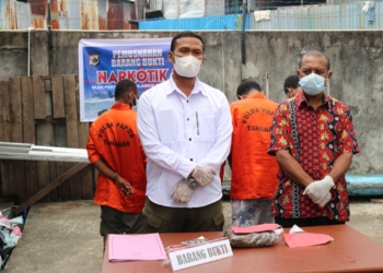 Sebanyak 609,7 Gram Narkoba Dimusnahkan Dit Polairud Polda Papua