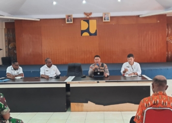 Kapolresta Bawa Para-para Numbay Diskusikan Penyelesaian Ganti Rugi Pembangunan Jalan Hamadi-Holtekamp