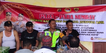 Kapolresta Bawa Para-para Numbay Diskusikan Penyelesaian Ganti Rugi Pembangunan Jalan Hamadi-Holtekamp