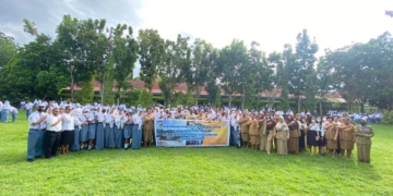 Dit Lantas Polda Papua Berikan Penyuluhan Tertib Berlalu Lintas di SMK N 2 Kotaraja