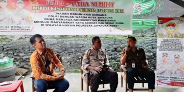 Polsek Japut Bahas Kamtibmas Dan Sosialisasi BPJS Tenaga Kerja