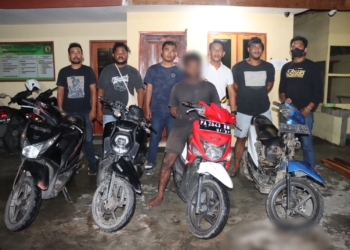 Amankan Pelaku AM, Unit Reskrim Polsek Abe Berhasil Mendapatkan Lagi 3 Unit Motor Hasil Curian