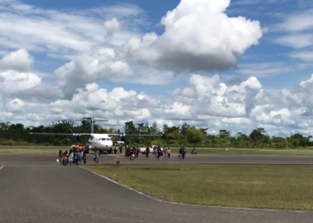 KONDUSIF :  2 Maskapai Penerbangan mulai beroperasi di Bandara Yahukimo
