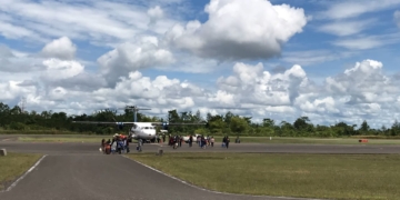 KONDUSIF :  2 Maskapai Penerbangan mulai beroperasi di Bandara Yahukimo
