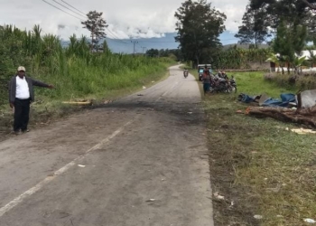 Palang Dibuka, Akses Jalan di Distrik Libarek Kembali Normal