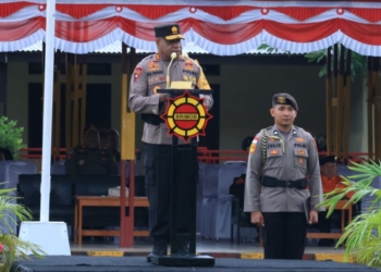 Kapolda Papua Pimpin Apel Gelar Pasukan Operasi Ketupat Cartenz Tahun 2023