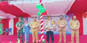 Lestarikan Adat Budaya Tradisional, Kodim 1702/JWY Dukung Festival dan Lomba Seni Jenjang SD Se Kab. Jayawijaya