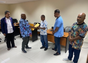 PWI Pusat Resmi Tunjuk 3 Plt Ketua PWI DOB PAPUA