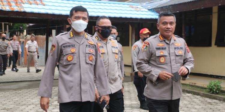Karo SDM Polda Papua Lakukan Pengecekan Fasilitas Pendidikan di SPN Polda Papua