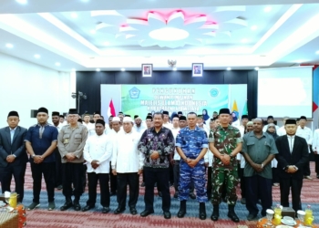 Pasi Ter Kodim 1702/JWY Hadiri Pengukuhan Dewan Pimpinan Ulama Indonesia Kabupaten Jayawijaya