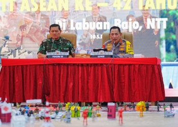 Kapolri dan Panglima Sepakat Sinergitas TNI-Polri Kunci Sukses Keamanan KTT ASEAN