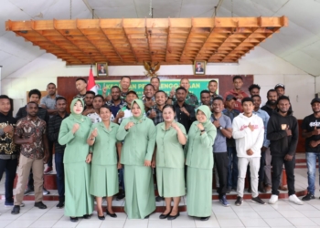 Kodim 1702/JWY Jayawijaya Gelar Komsos Bagi Keluarga Besar TNI