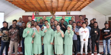 Kodim 1702/JWY Jayawijaya Gelar Komsos Bagi Keluarga Besar TNI