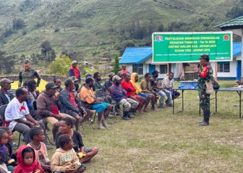 Kodim Jayawijaya Wujudkan TMMD Melalui Wawasan Kebangsaan di Papua Pegunungan