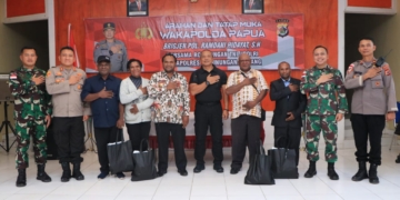 Wakapolda Papua Lakukan Tatap Muka Bersama Forkopimda di Kabupaten Pegunungan Bintang