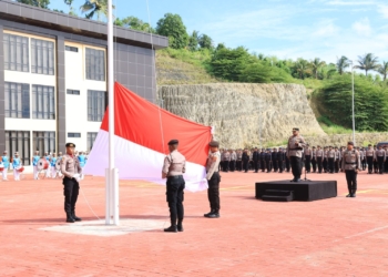 Peringatan Hari Kebangkitan Nasional ke-115 Polda Papua Gelar Upacara Bendera