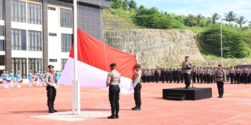 Peringatan Hari Kebangkitan Nasional ke-115 Polda Papua Gelar Upacara Bendera
