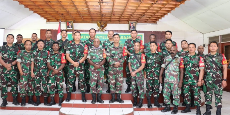 Kodim Jayawijaya Gelar Binsiap Apwil dan Puanter 2023