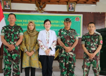 Kodim 1702/JWY Laksanakan Kegiatan Program KB Kesehatan