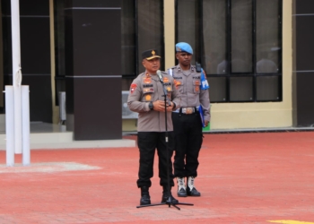 Pimpin Apel Pagi, Wakapolda Papua Sampaikan Kesiapan Pengamanan Ibadah Pentakosta