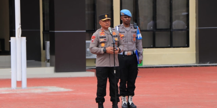 Pimpin Apel Pagi, Wakapolda Papua Sampaikan Kesiapan Pengamanan Ibadah Pentakosta