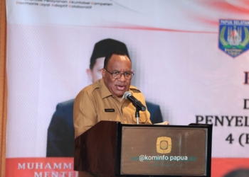 Laporan Pemerintah Provinsi Papua Pada Rapat Koordinasi Penyelenggaraan Pemerintahan Pada 4(Empat) Daerah Otonom Baru (Dob) Di Wilayah Papua