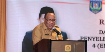 Laporan Pemerintah Provinsi Papua Pada Rapat Koordinasi Penyelenggaraan Pemerintahan Pada 4(Empat) Daerah Otonom Baru (Dob) Di Wilayah Papua