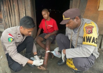 Tim Kesehatan Keladi Sagu Jangkau Pelosok Dogiyai