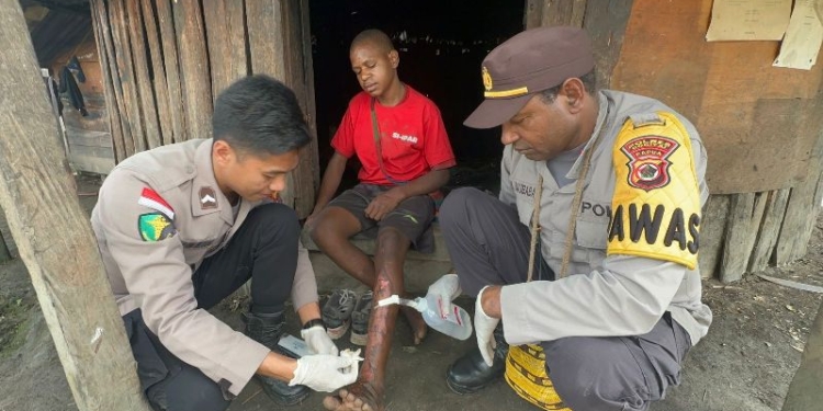 Tim Kesehatan Keladi Sagu Jangkau Pelosok Dogiyai