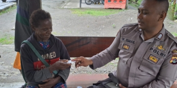 Tim Kesehatan Keladi Sagu Obati Penderita ISPA dan Malaria di Mimika Timur