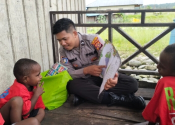 Tumbuhkan Semangat dan Motivasi Belajar Anak-anak di Nduga, Melalui Si Ipar