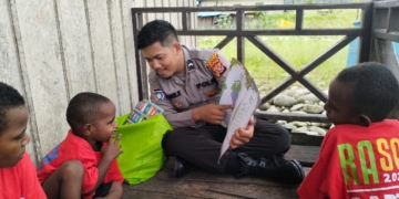 Tumbuhkan Semangat dan Motivasi Belajar Anak-anak di Nduga, Melalui Si Ipar