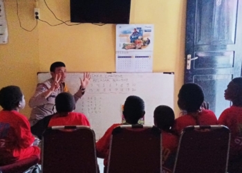 Harapan Anak di Pelosok Puncak Belajar Calistung dengan Rutin