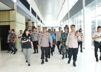 Tindak Lanjut Instruksi Kapolri, Wakapolda Papua Tinjau Wilayah Perbatasan RI-PNG