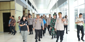 Tindak Lanjut Instruksi Kapolri, Wakapolda Papua Tinjau Wilayah Perbatasan RI-PNG