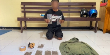 Polres Yapen Amankan Pelaku Penyalahgunaan Narkoba Jenis Ganja