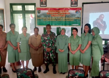 Kodim 1715/Yahukimo Bersama BKKBN Gelar Penyuluhan KB Kes