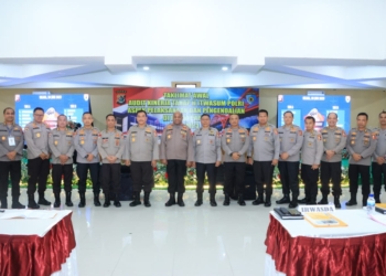 Kapolda Papua Membuka Taklimat Awal Audit Kinerja Tahap II Itwasum Polri di Polda Papua