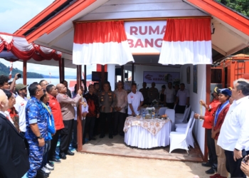 Kapolda Papua Resmikan Rumah Kebangsaan Indonesia Provinsi Papua
