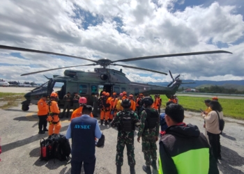 Hari Pertama Evakuasi Pesawat Sam Air PK – SMW Terkendala Cuaca