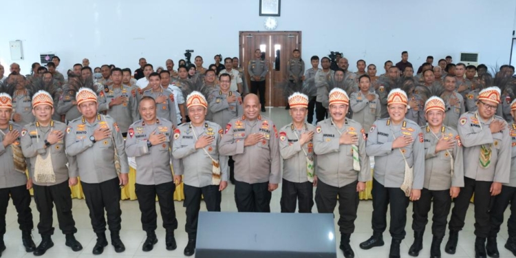 Kapolda Papua Hadiri Taklimat Akhir Audit Kinerja di Polda Papua