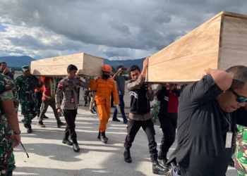 Tim Sar Gabungan Capai Evakuasi 6 Jenazah Korban Jatuhnya Pesawat Sam Air PK – SMW