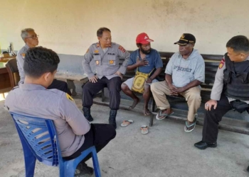 Polisi Fasilitasi Pertemuan Dengan Tokoh Adat Menyusul Aksi Pembakaran Rumah di Urumusu